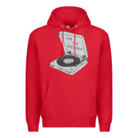 Red for the record Premium Hoodie - artisFamous