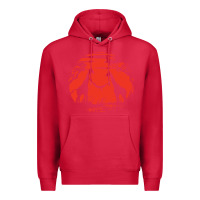 Cardinal giraffe Premium Hoodie - artisFamous