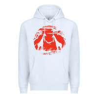 White giraffe Premium Hoodie - artisFamous