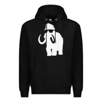 Black mammoth Premium Hoodie - artisFamous