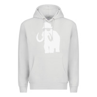 Dove Grey mammoth Premium Hoodie - artisFamous