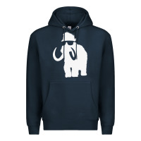 Navy mammoth Premium Hoodie - artisFamous