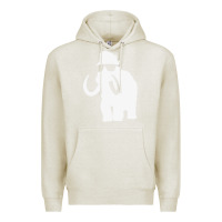Oatmeal Heather mammoth Premium Hoodie - artisFamous