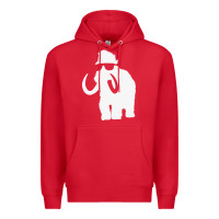 Red mammoth Premium Hoodie - artisFamous