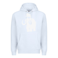 White mammoth Premium Hoodie - artisFamous