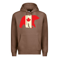 Chestnut Canadian Bear Premium Hoodie - artisFamous