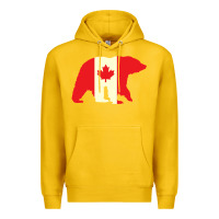 Lemon Canadian Bear Premium Hoodie - artisFamous