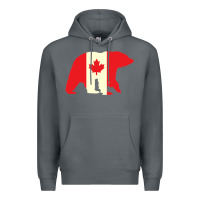 Rock Canadian Bear Premium Hoodie - artisFamous