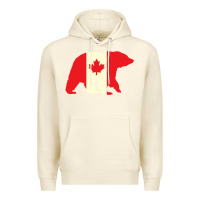 Sandshell Canadian Bear Premium Hoodie - artisFamous
