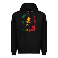 Black alpha blondy Premium Hoodie - artisFamous