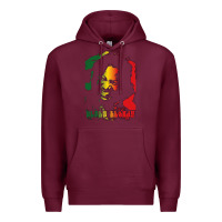 Burgundy alpha blondy Premium Hoodie - artisFamous