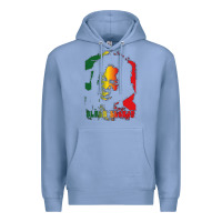 Colony Blue alpha blondy Premium Hoodie - artisFamous