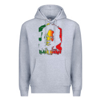 Heather Grey alpha blondy Premium Hoodie - artisFamous