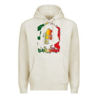 Oatmeal Heather alpha blondy Premium Hoodie - artisFamous