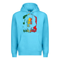 Ocean Blue alpha blondy Premium Hoodie - artisFamous