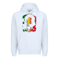 White alpha blondy Premium Hoodie - artisFamous