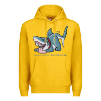 Lemon Sharkdog Sticker Premium Hoodie - artisFamous