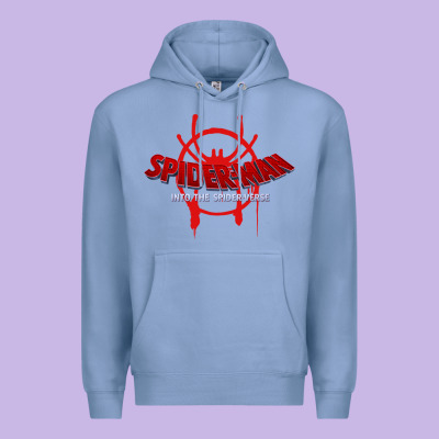 Into The Spider Verse Film Premium Hoodie Designed By Artisfamous