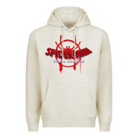 Oatmeal Heather into the spider verse film Premium Hoodie - artisFamous