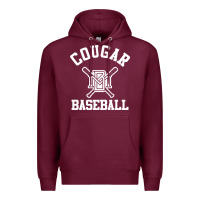 Burgundy blue mountain cougars club Premium Hoodie - artisFamous