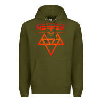 Army Green neffex music Premium Hoodie - artisFamous