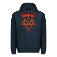 Navy neffex music Premium Hoodie - artisFamous
