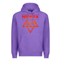 Purple neffex music Premium Hoodie - artisFamous