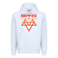 White neffex music Premium Hoodie - artisFamous