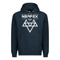 Navy neffex music Premium Hoodie - artisFamous