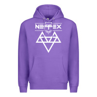 Purple neffex music Premium Hoodie - artisFamous