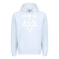 White neffex music Premium Hoodie - artisFamous