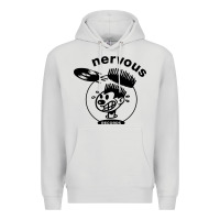 Dove Grey records Premium Hoodie - artisFamous