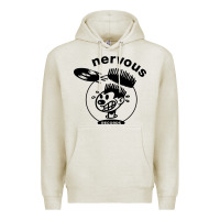 Oatmeal Heather records Premium Hoodie - artisFamous