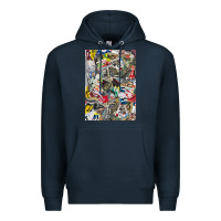 Navy sneaker searth Premium Hoodie - artisFamous