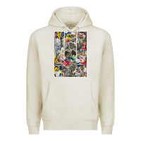 Oatmeal Heather sneaker searth Premium Hoodie - artisFamous