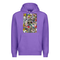 Purple sneaker searth Premium Hoodie - artisFamous