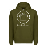 Army Green the beatbox house Premium Hoodie - artisFamous