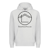 Dove Grey the beatbox house Premium Hoodie - artisFamous