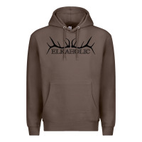 Coffee Elkaholic Premium Hoodie - artisFamous
