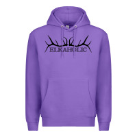 Purple Elkaholic Premium Hoodie - artisFamous