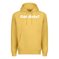Antique Gold data science humor white Premium Hoodie - artisFamous
