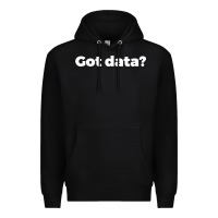 Black data science humor white Premium Hoodie - artisFamous