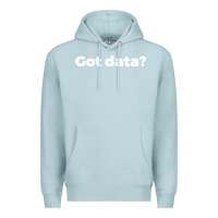 Blue Mist data science humor white Premium Hoodie - artisFamous