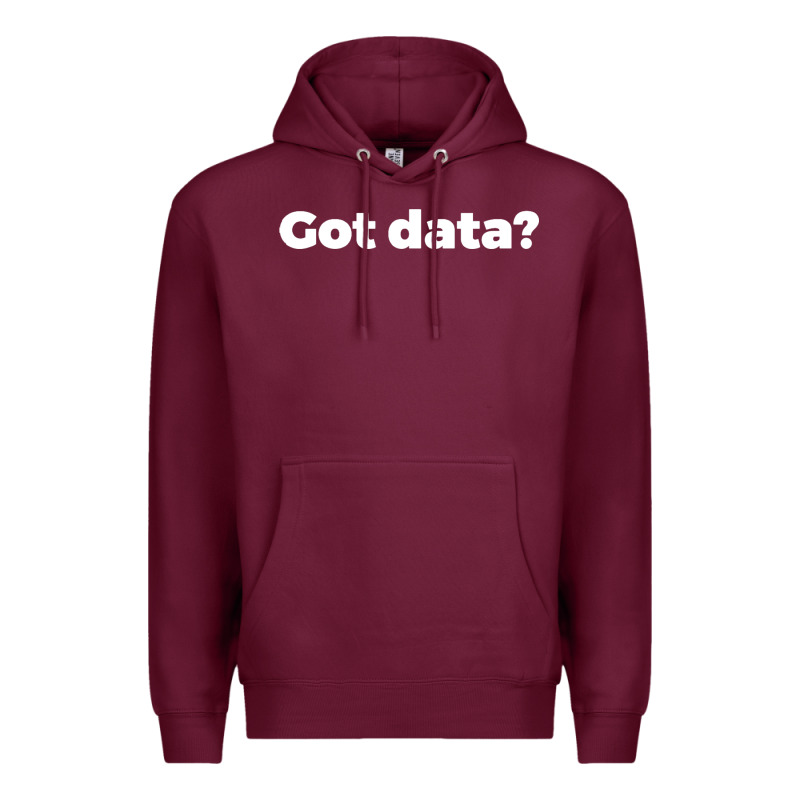 Data Science Humor White Premium Hoodie by artisFamous | Teevron