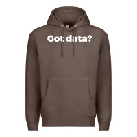 Coffee data science humor white Premium Hoodie - artisFamous