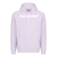 Lilac data science humor white Premium Hoodie - artisFamous