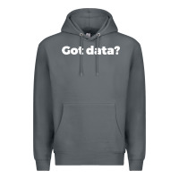 Rock data science humor white Premium Hoodie - artisFamous