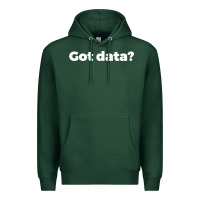 Sports Green data science humor white Premium Hoodie - artisFamous