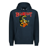 Navy blackfoot Premium Hoodie - artisFamous