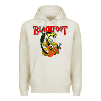 Oatmeal Heather blackfoot Premium Hoodie - artisFamous